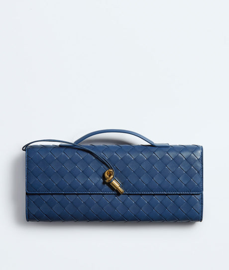 Éclat Woven Knot Clutch — Classic