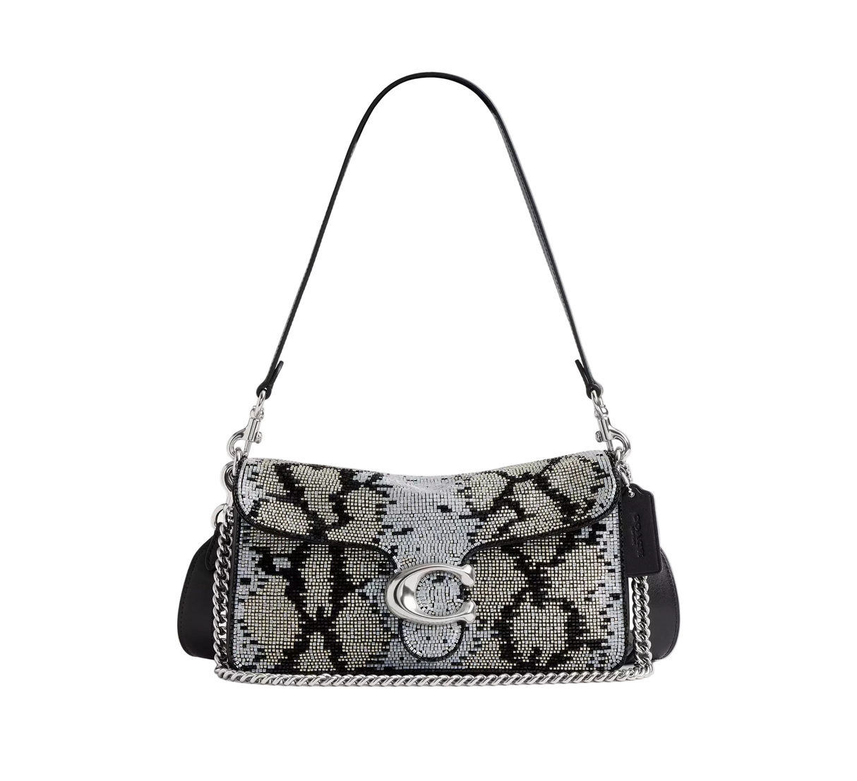 Tabby Shoulder With Beaded Snake