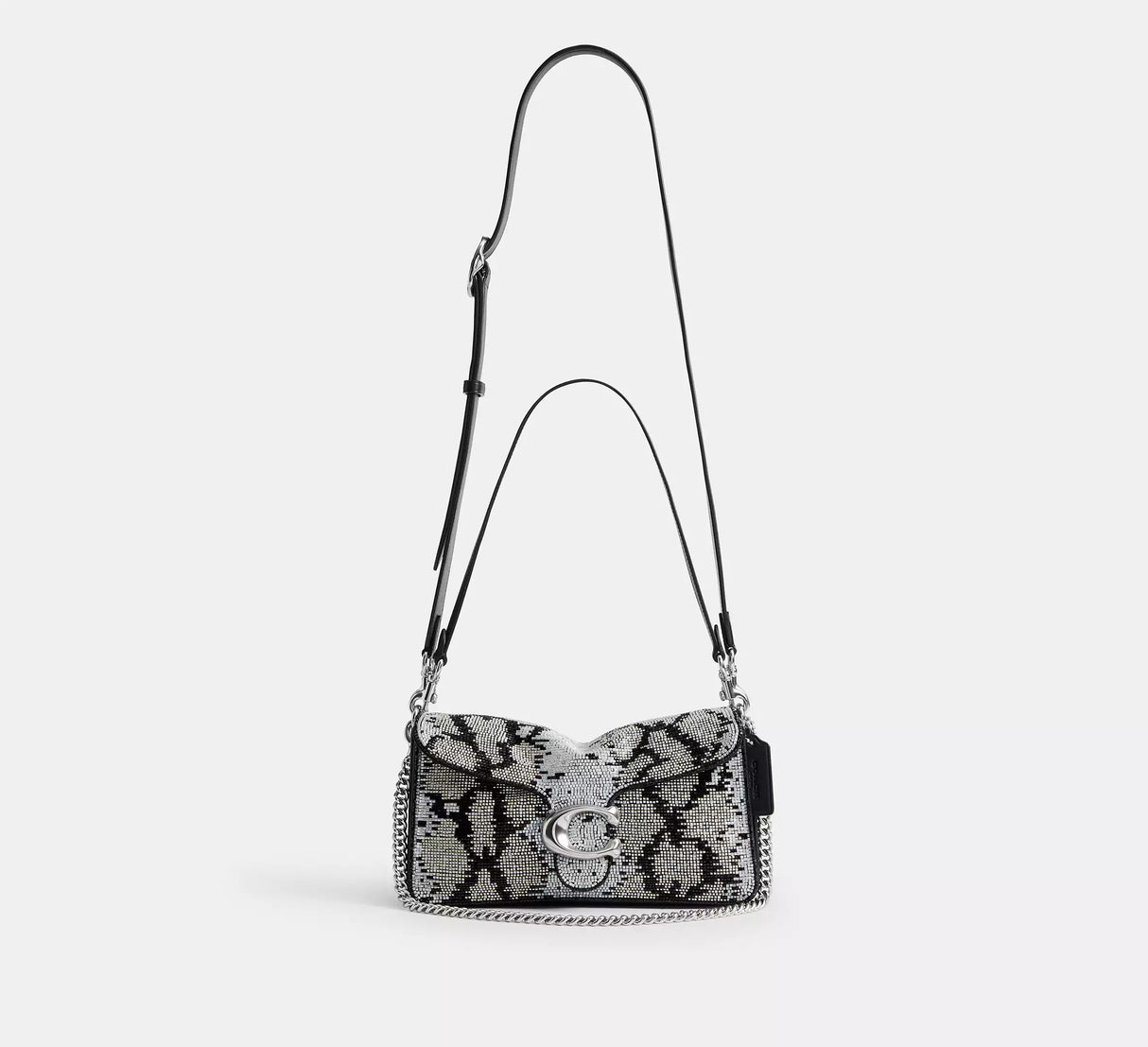 Tabby Shoulder With Beaded Snake