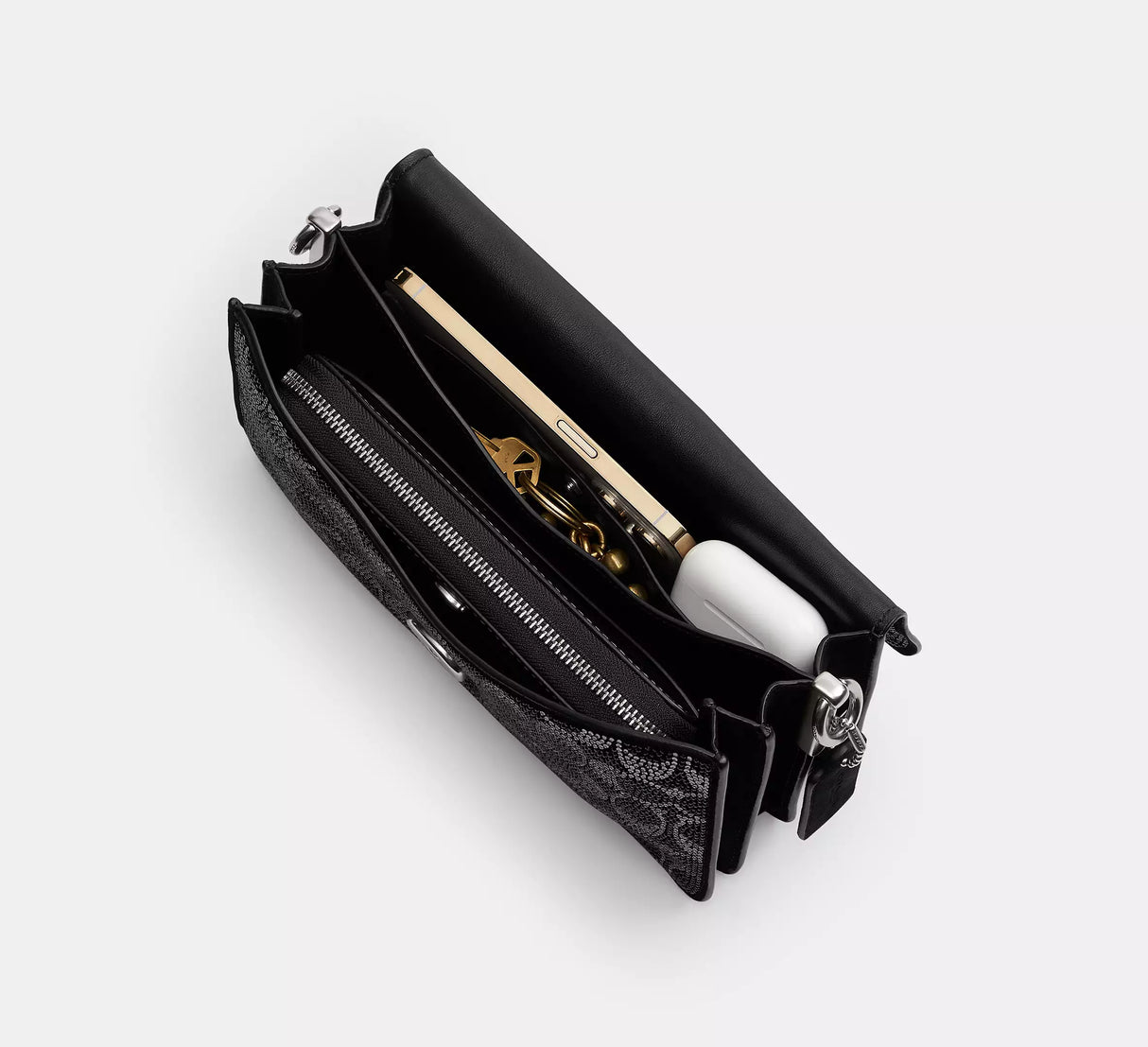 Tabby Shoulder Bag With Signature Beading