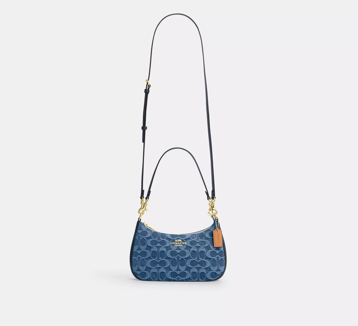 Teri Shoulder Bag In Signature Denim