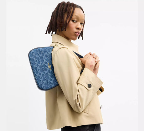 Éclat Denim Shoulder Bag