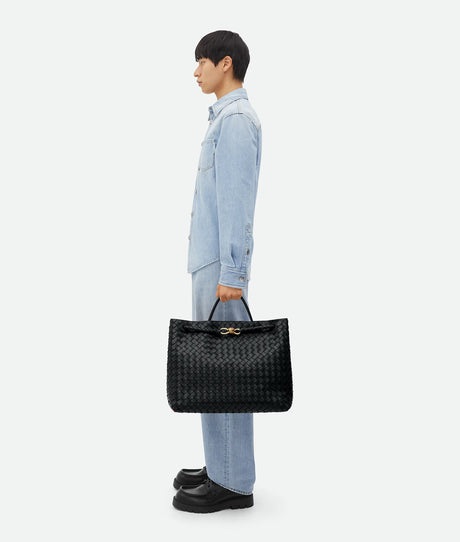 Éclat Woven Knot Bag — Large