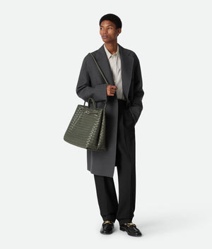 Éclat Woven Knot Bag — Large