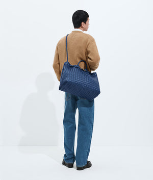 Éclat Woven Knot Bag — Large
