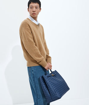 Éclat Woven Knot Bag — Large