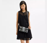 Tabby Shoulder With Beaded Snake