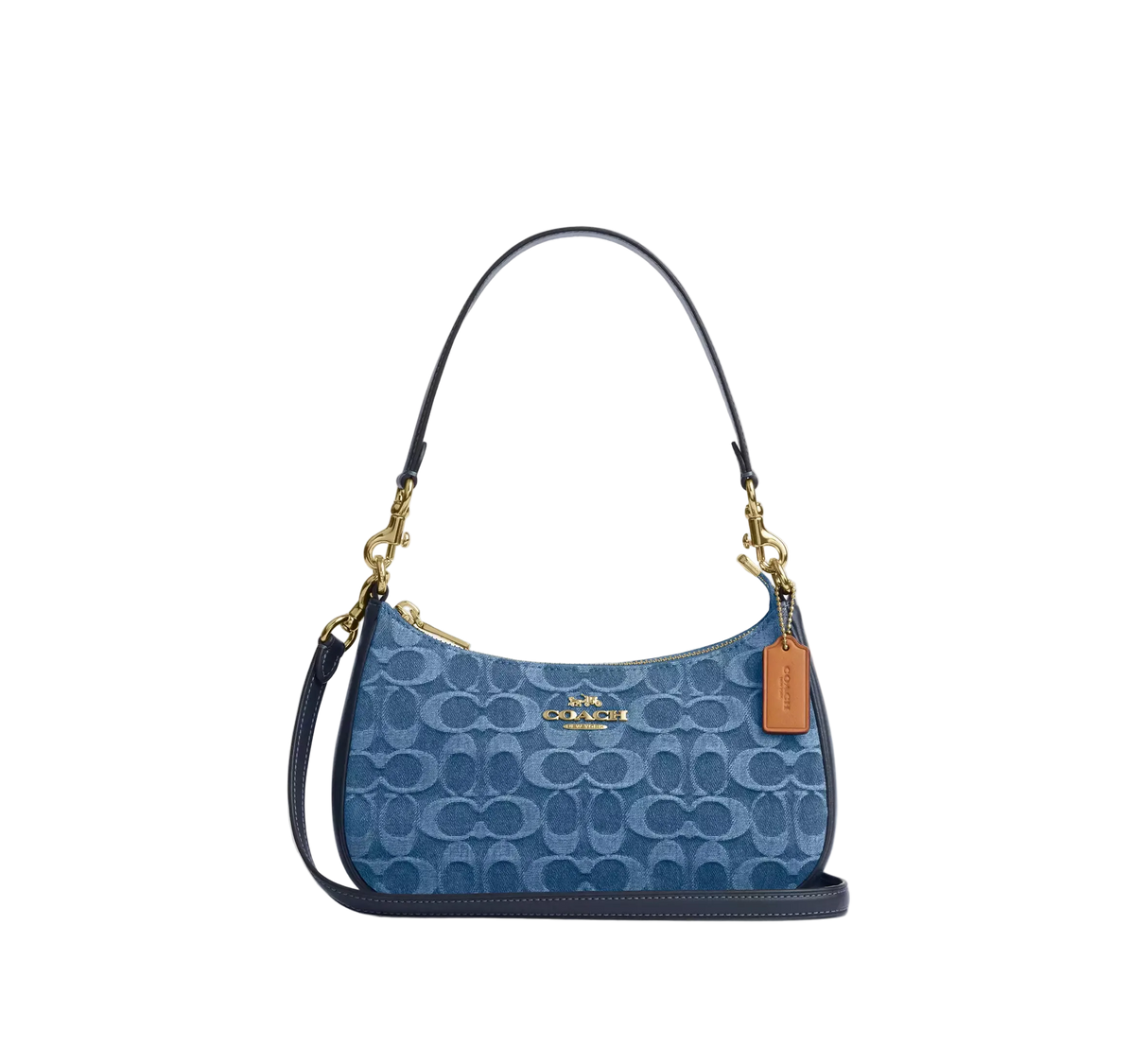 Teri Shoulder Bag In Signature Denim