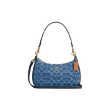 Teri Shoulder Bag In Signature Denim