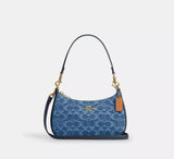 Teri Shoulder Bag In Signature Denim