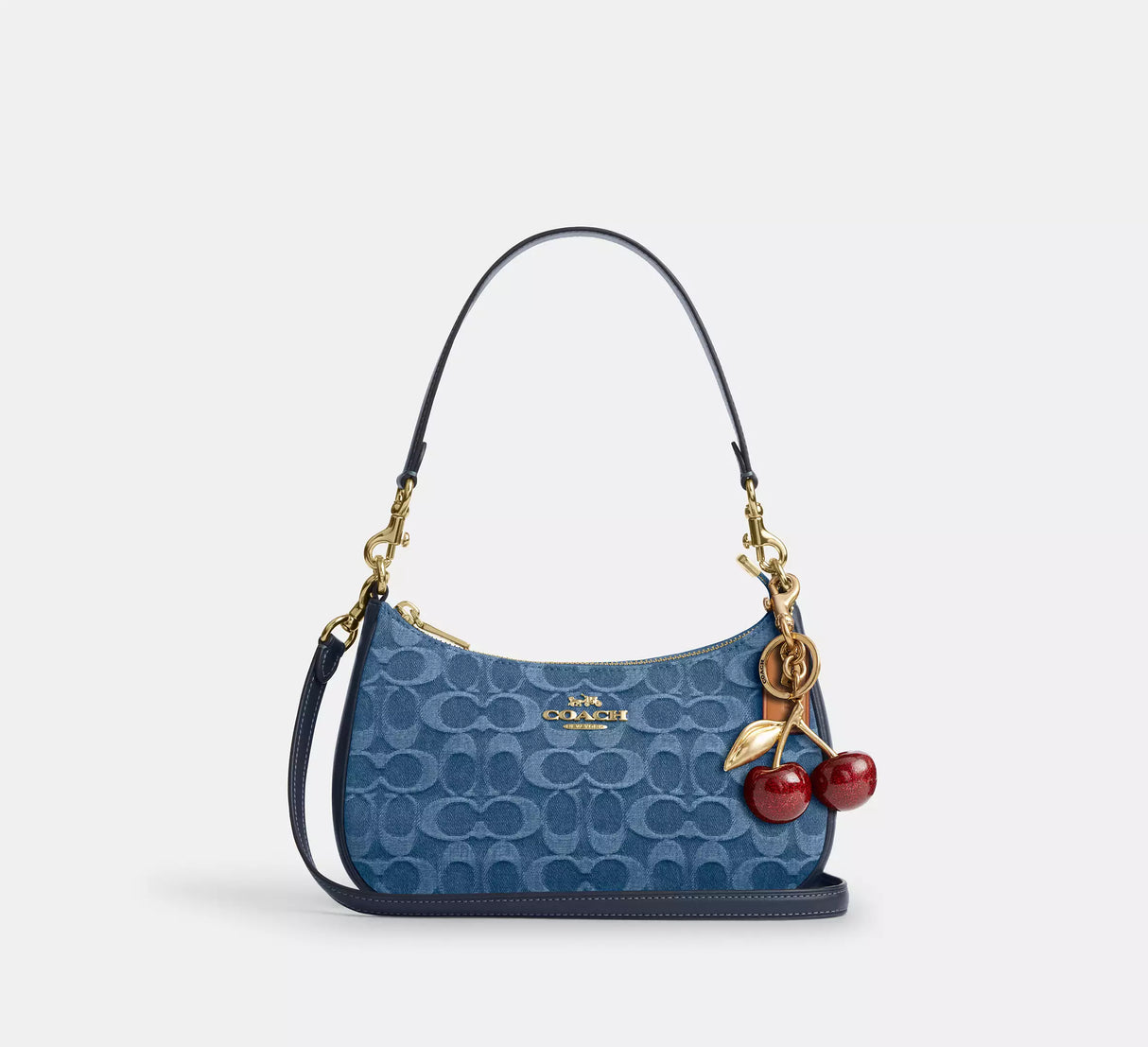 Teri Shoulder Bag In Signature Denim