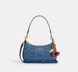 Teri Shoulder Bag In Signature Denim