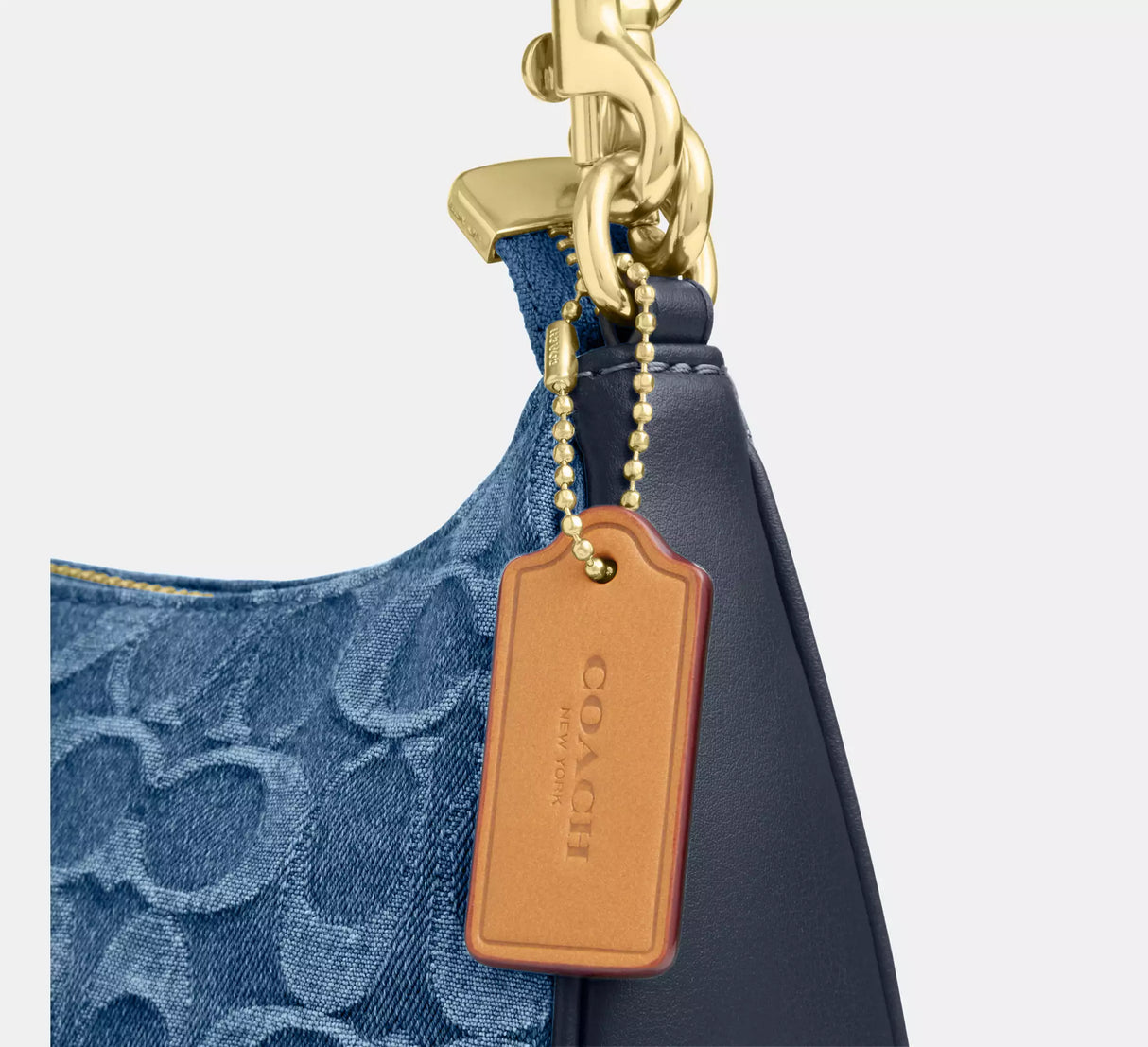 Teri Shoulder Bag In Signature Denim