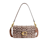Tabby Shoulder Bag In Crystal Signature Jacquard
