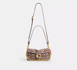 Tabby Shoulder Bag In Crystal Signature Jacquard