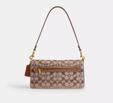 Tabby Shoulder Bag In Crystal Signature Jacquard