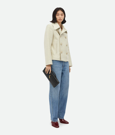 Éclat Woven Knot Clutch — Classic