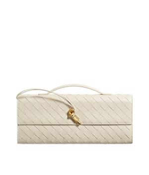 Éclat Woven Knot Clutch — Classic